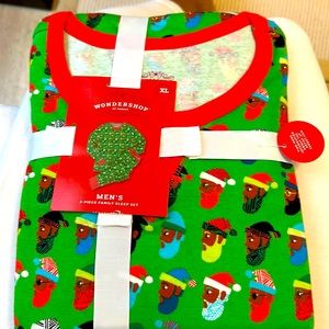 NEW Target Men’s XL Santa PJs